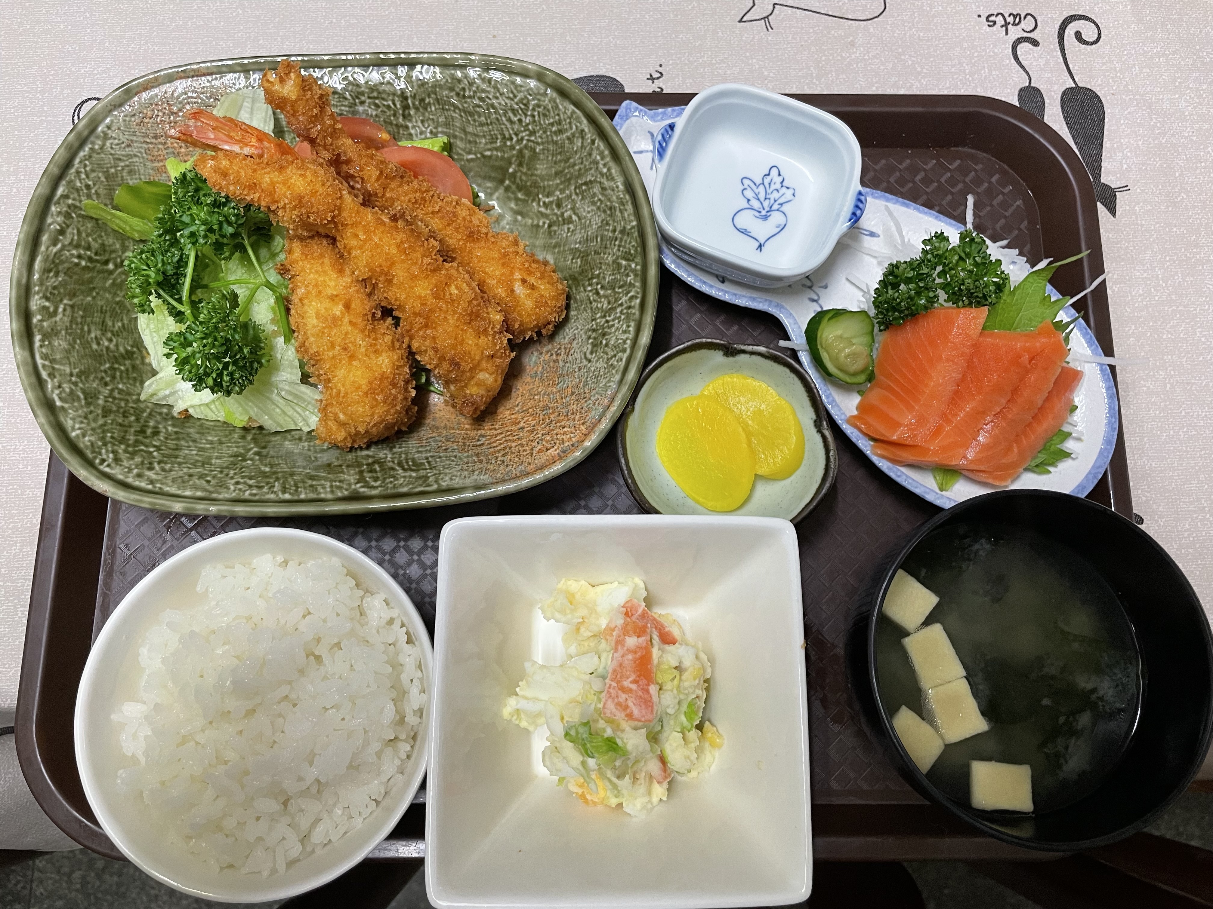 夕食の例